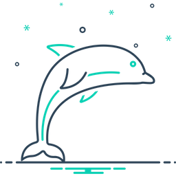 돌고래  아이콘
