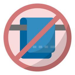 Do not share personal items  Icon