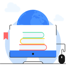 Digital Library  Icon