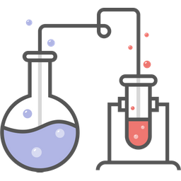 Experimento de laboratório  Ícone