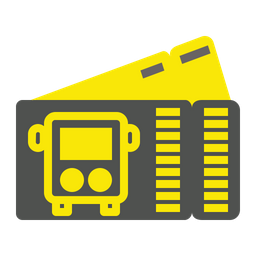 Bus Ticket Barcode  Icon