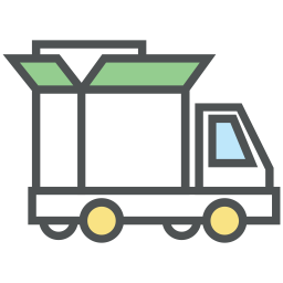 Delivery Cargo Van Icon
