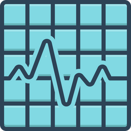 Line Graph  Icon