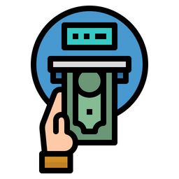 Cash Withdrawal  Icon