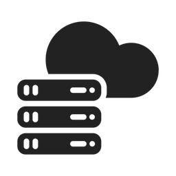 Cloud Server  Icon