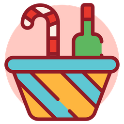 Christmas Basket  Icon