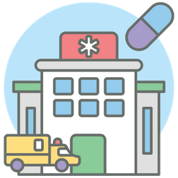 Hospital Building  Icon