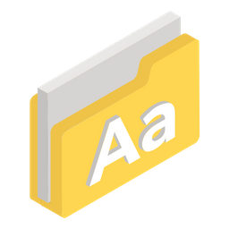 Fonts  Icon