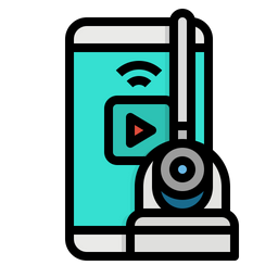 Cctv Mobile Remote  Icon