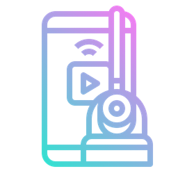 Controle remoto móvel cctv  Ícone