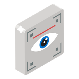 Iris Recognition Eye Recognition Eye Authentication Icon