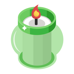 Candle Decoration  Icon