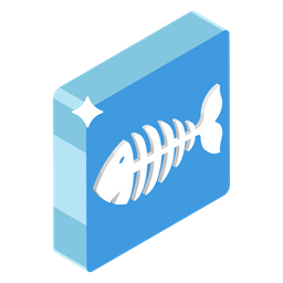 Fish Skeleton  Icon