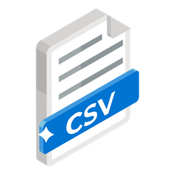 Csv Format  Icon