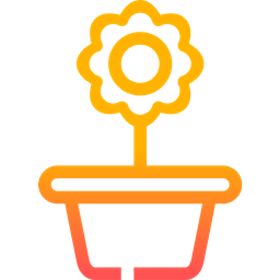 Flower pot  Icon