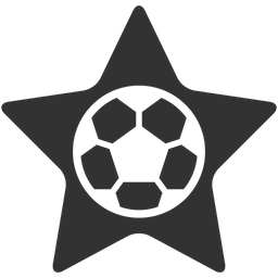 Fußballstar  Symbol