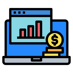 Financial Analysis Website  Icon