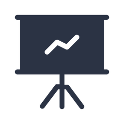 Analytics-Präsentation  Symbol