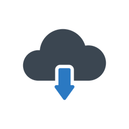 Cloud Download  Icon