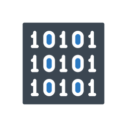 바이너리 코딩  아이콘
