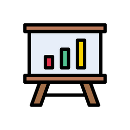 Graph Presentation  Icon