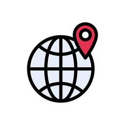 Global Location  Icon