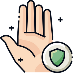 Hand is safe  Icon