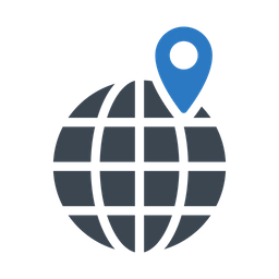 Global Location  Icon