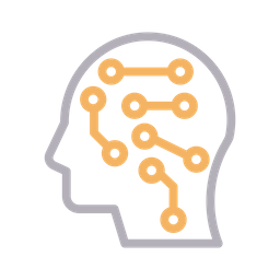 Cabeça de inteligência artificial  Ícone