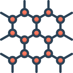 Graphen-Technologie  Symbol