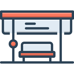 Bushaltestelle  Symbol