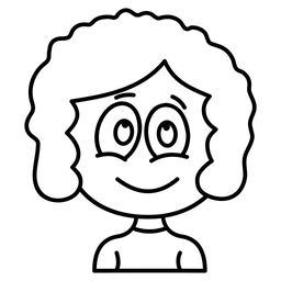 Afrikanischer junge  Symbol