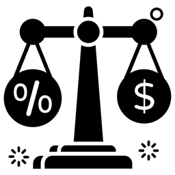 Unternehmensskala  Symbol