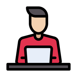 Employee Working  Icon