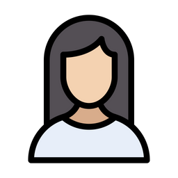 Female Employee  Icon