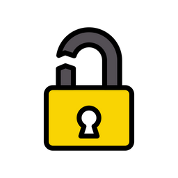 Lock Broken  Icon