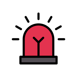 Emergency Siren  Icon