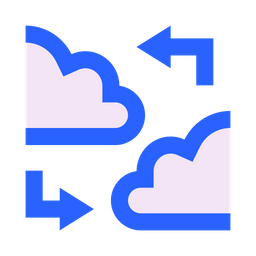 Datenaustausch  Symbol