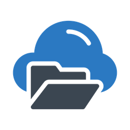 Cloud Folder  Icon