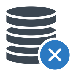 Cancel Database  Icon