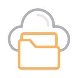 Cloud Folder  Icon