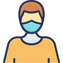 Man with mask  Icon