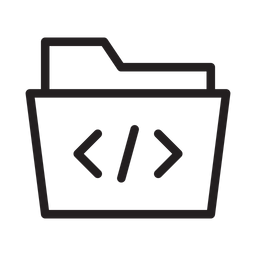 Coding Folder  Icon