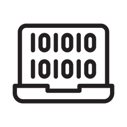 Binary Coding  Icon