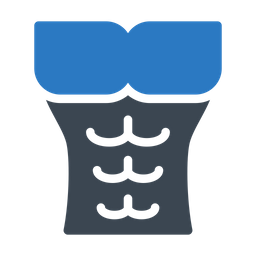 Abs Fitness Exercise Icon