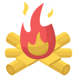 Lagerfeuer  Symbol