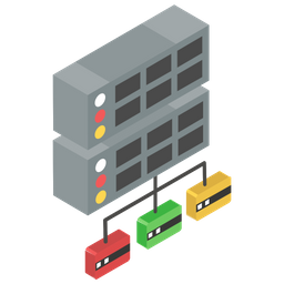 Netzwerkserver  Symbol