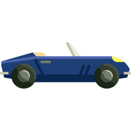 Convertible car  Icon