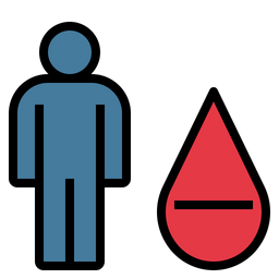 Negative Blood  Icon