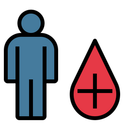 Positive Blood  Icon